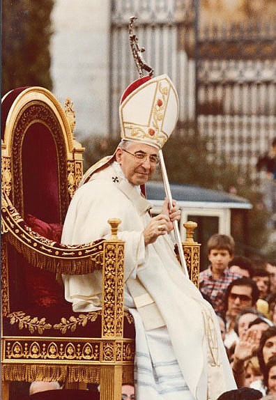 Sedia a rotelle di Papa Francesco - Giovanni Paolo I (1978)