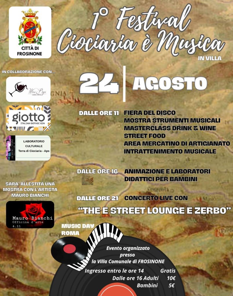 Festival Ciociaria è musica - Ciociaria è Musica locandina