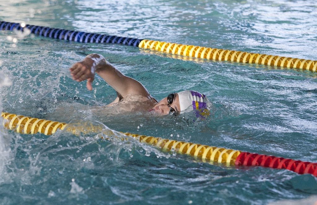 Cercasi gestore per lo stadio del nuoto di Frosinone - Olimpionica in foto