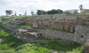 Panoramica dell'acropoli di Gela