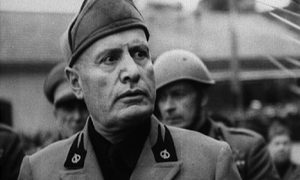 Mussolini a Gela - foto del duce
