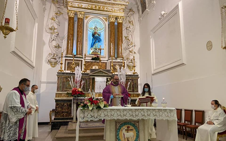 Immacolata nella chiesa di San Francesco d'Assisi