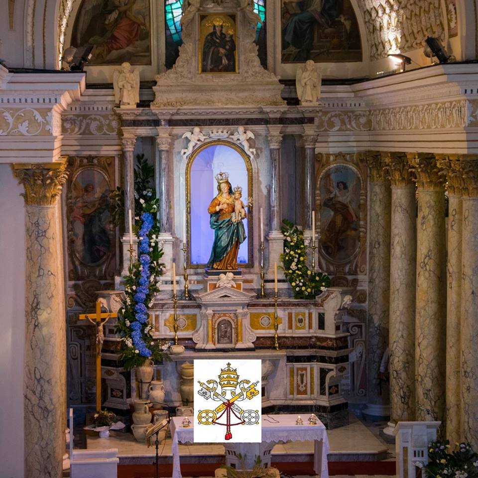 da lamezia - basilica di conflenti con la madonna esposta