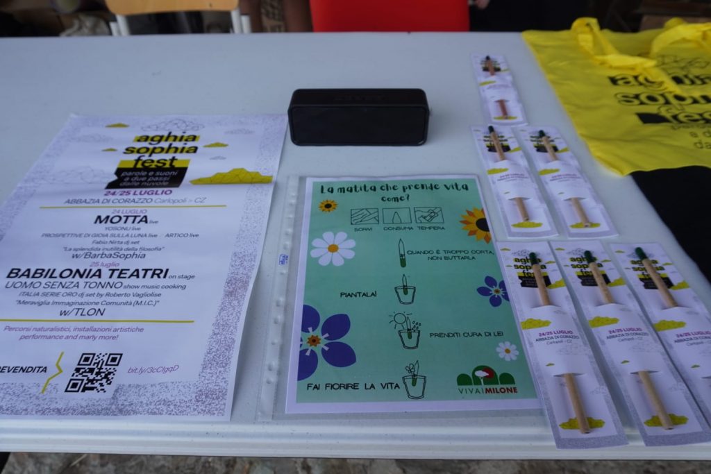 gadget e locandina del festival