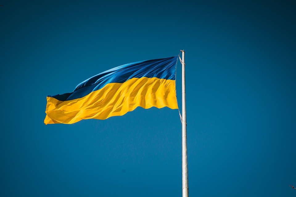Bandiera no guerra Ucraina