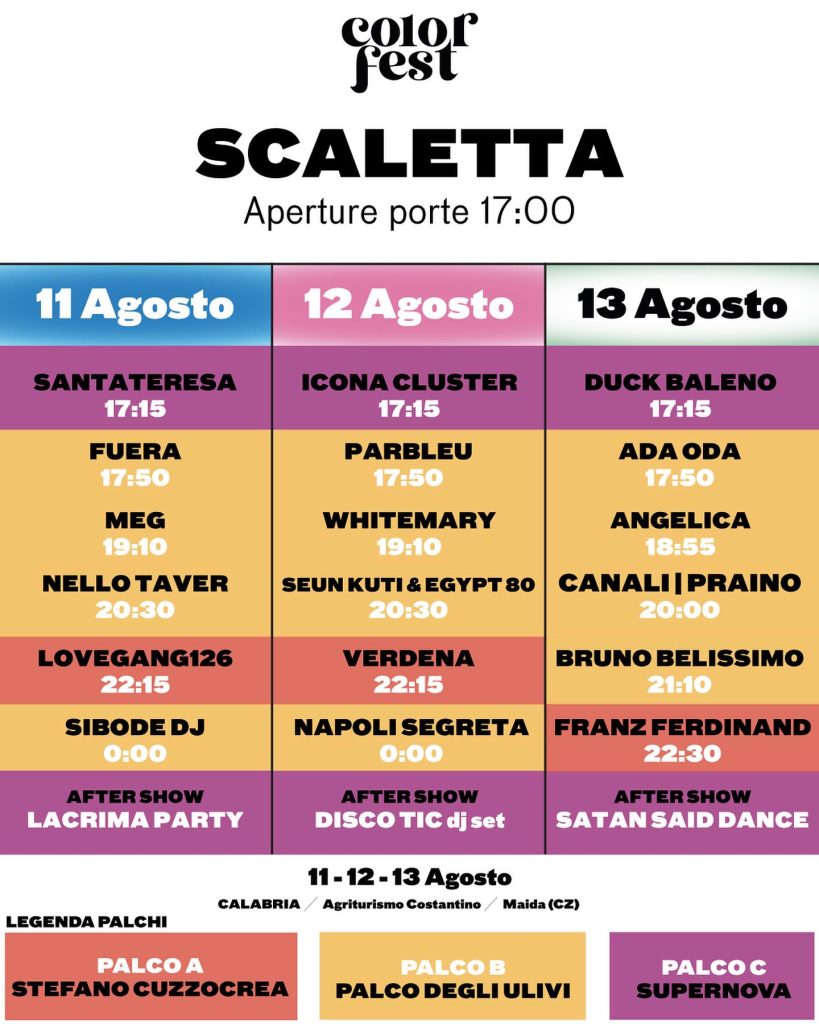 Scaletta Color