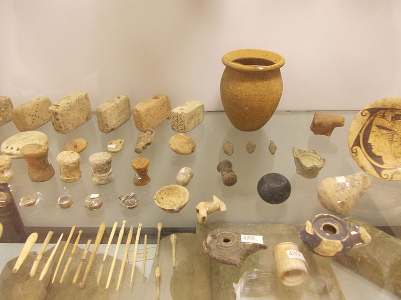 Il museo della ceramica di Sermoneta - i reperti di Sermoneta