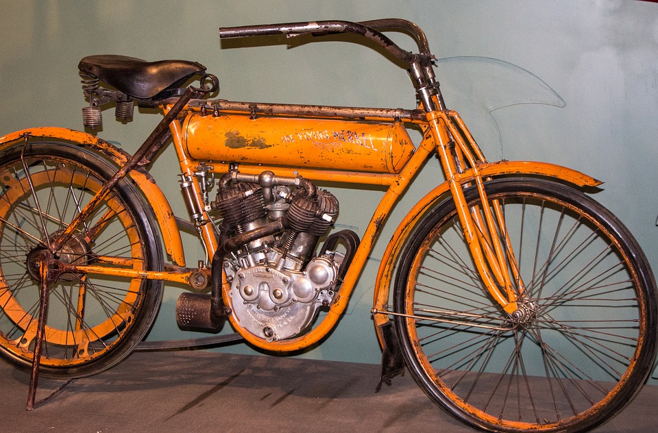 il museo della terra pontina - vecchio modello di bicicletta