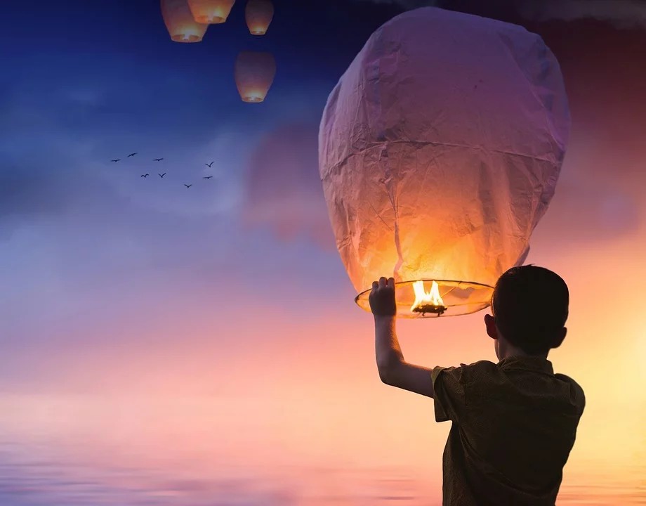 capodanno a Latina - Palloncino Lanterne