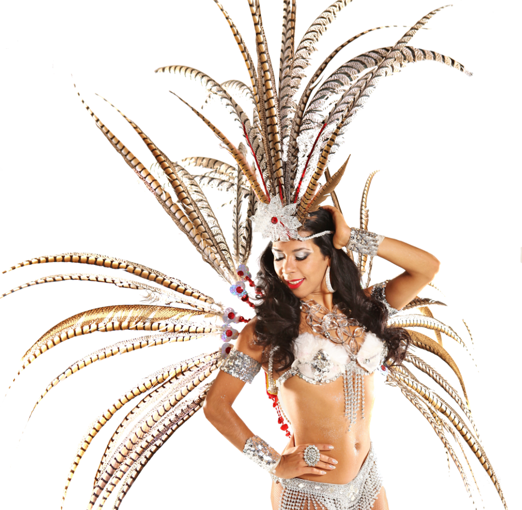 Il carnevale di Latina -  Ballerina di samba