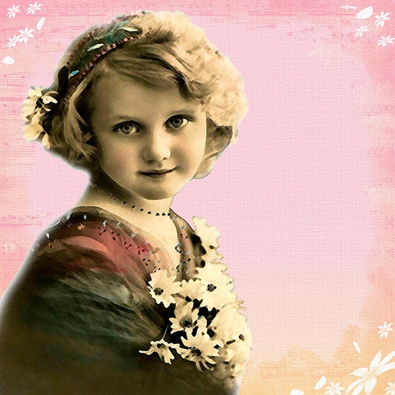 La femminuccia di Sezze - Bimba anni venti