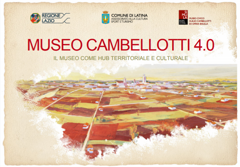 Museo Cambellotti 4.0 - locandina della presentazioni