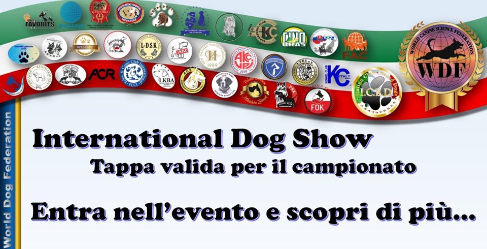 International Dog Show di Latina - Locandina Del Cane