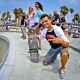 Skate-park a Latina - Skater che posa in foto