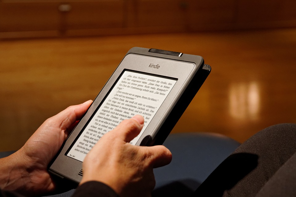 Biblioteca digitale - Biblioteca Digitale consultata con un kindle