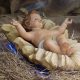 il presepe di Gaeta - Gesù Bambino appena nato