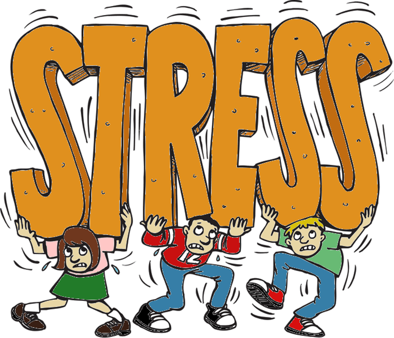 psycovid pontino - Stress in una rafficurazione cartoon
