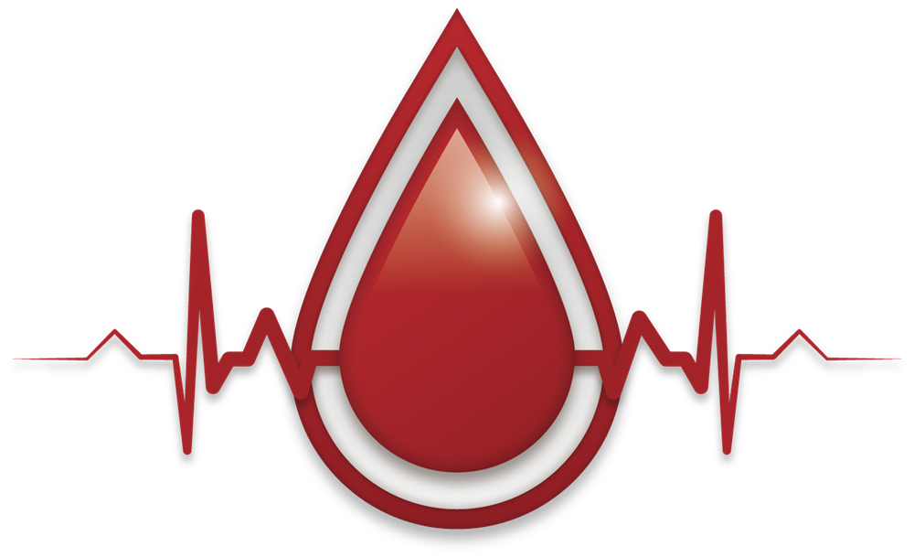 Gruppo "0" anti Covid -  idea di giccia di sangue legato al battito cardiaco