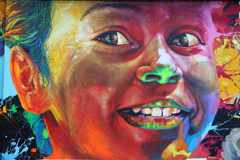 Artown Latina a Colori - Murales Bambino che sorride