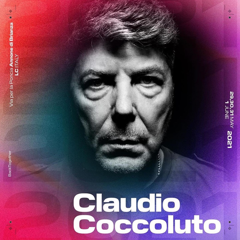 Claudio Coccoluto - copertina di un vinile di Coccoluto