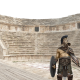 Anfiteatro romano a Fondi - Anfiteatro con gladiatore