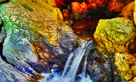 Fiumi carsici e grotte pontine - sorgente che alimenta l'amaseno