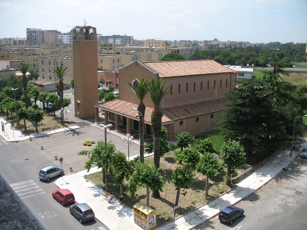 Latina già Littoria - Città Di Latina  e veduta della cattedrale