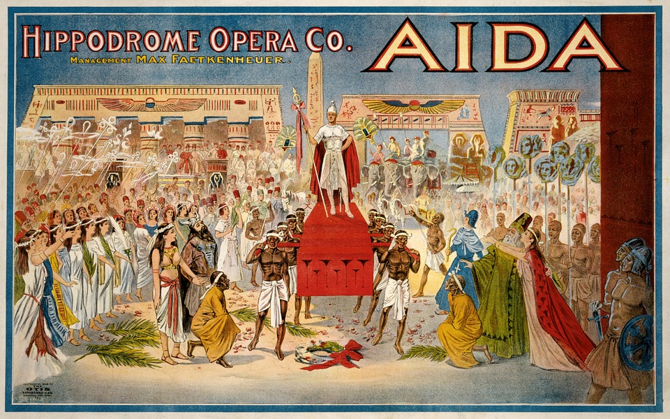 Festival Pontino 2021 - Aida nella locandina