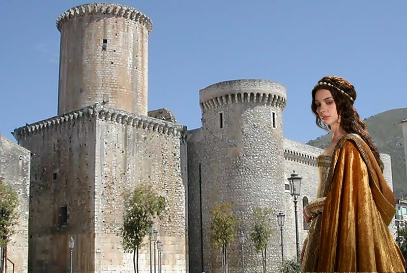 Giulia Gonzaga - nobildonna Giulia e il castello di Fondi