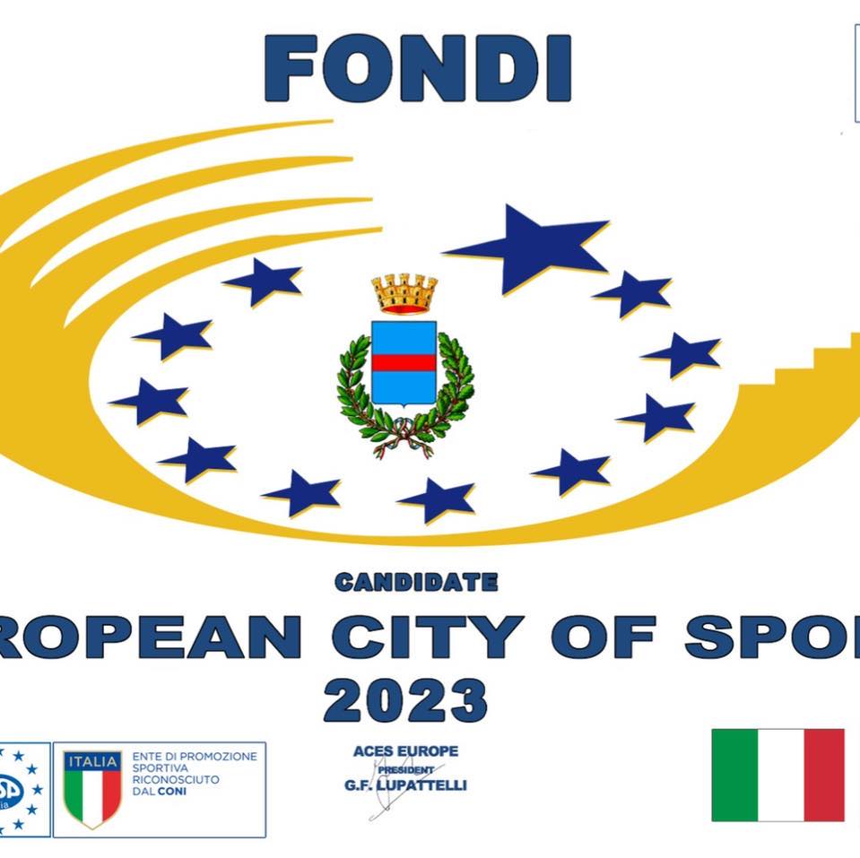 Fondi candidata a City  - il logo tipico dell'European