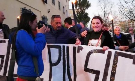 Pamela Cartolano - Manifestazione per il quartiere