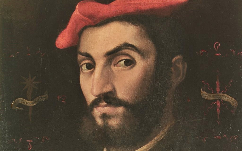 Ippolito De Medici - dettaglio di un noto ritratto del cardinale