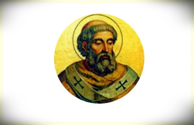 Dolci e tradizioni per Ognissanti  - Papa Gregorio IIII in un tondo