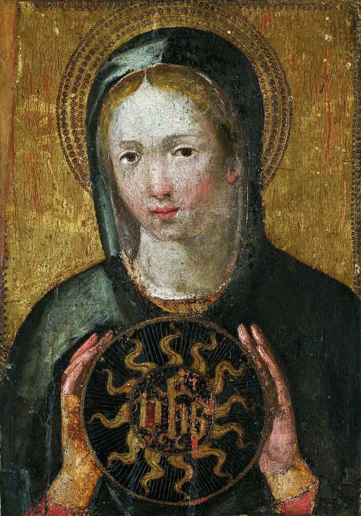 Parrocchia di Santa Domitilla - Santa Domitilla in un affresco antico