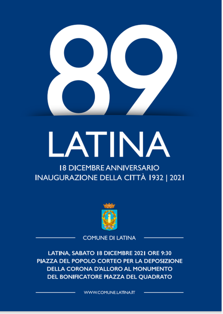 Fondazione di Latina già Littoria - l'evento in Piazza del quadrato