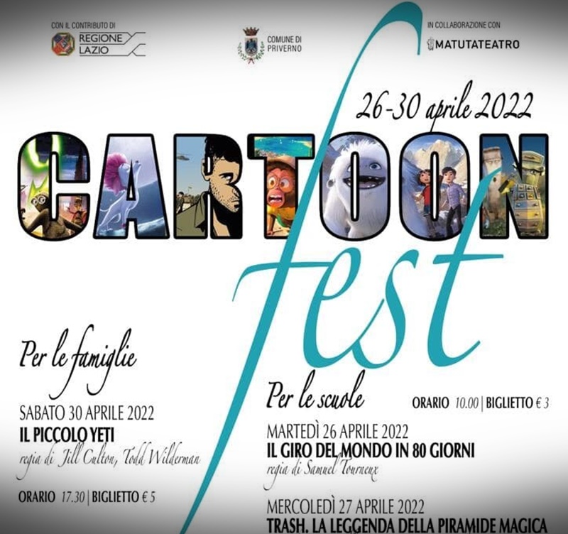 Cartoon Fest a Priverno- Rassegna del festival
