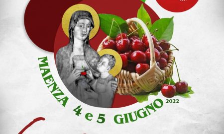 Sagra delle ciliegie di Maenza - Sagra Delle Ciliege con la madonna e bambino