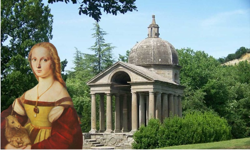 Il parco dei mostri di Bomarzo - Giardino Di Bomarzo con la Giulia Farnese