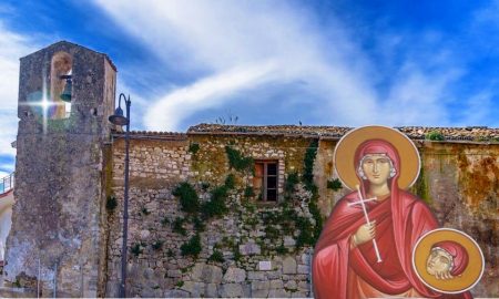 Santa Parasceve di Sezze - Chiesa Setina Di Santa Parasceve con la santa
