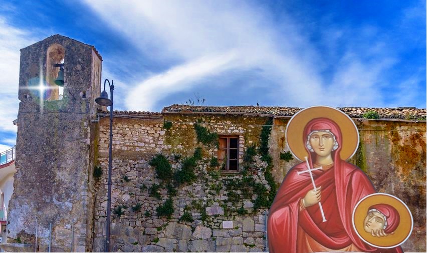 Santa Parasceve di Sezze - Chiesa Setina Di Santa Parasceve con la santa