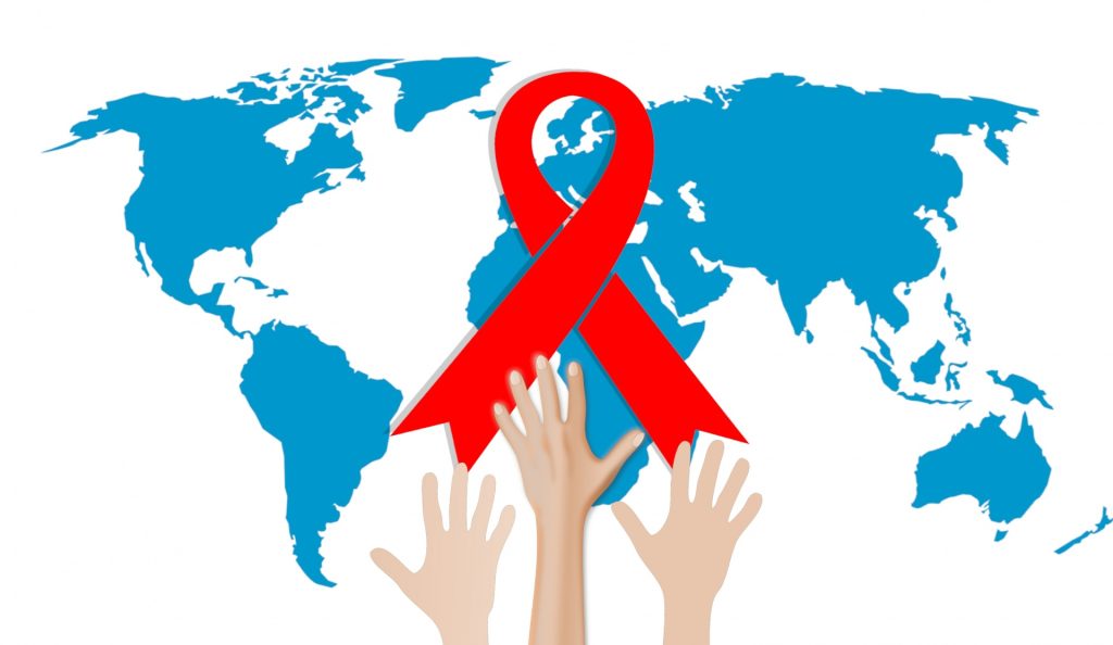 Giornata mondiale contro l’HIV/AIDS - Nastro Rosso e foto evocativa