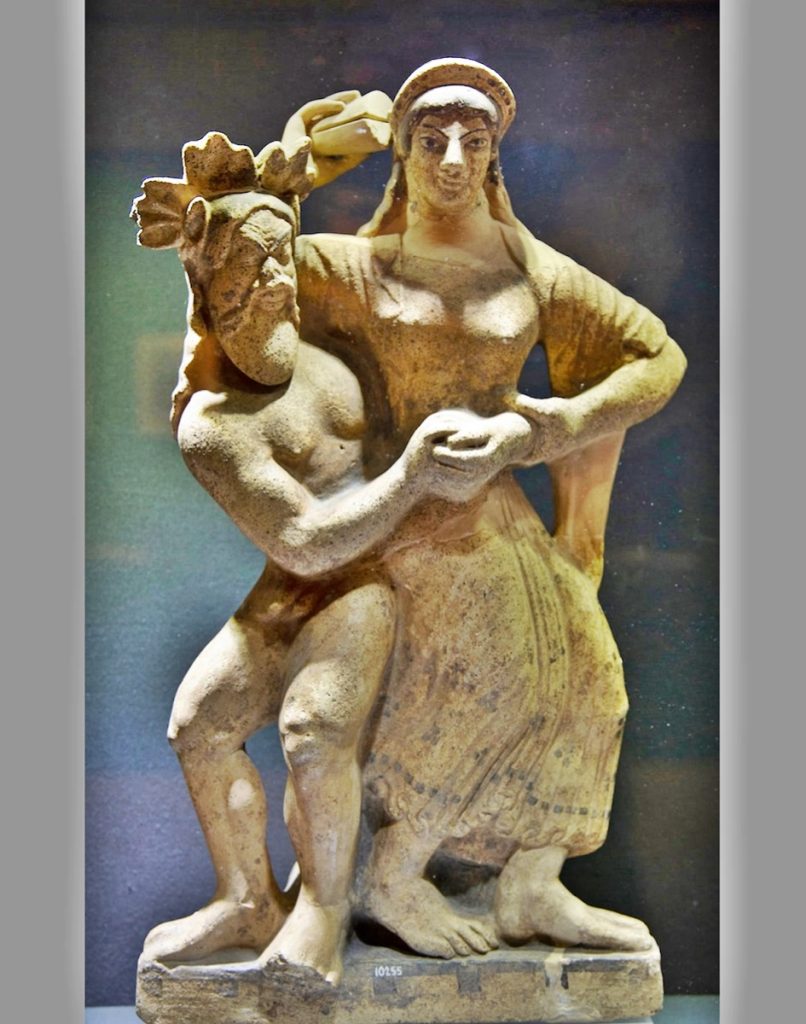 Satricum - Antefissa nel museo