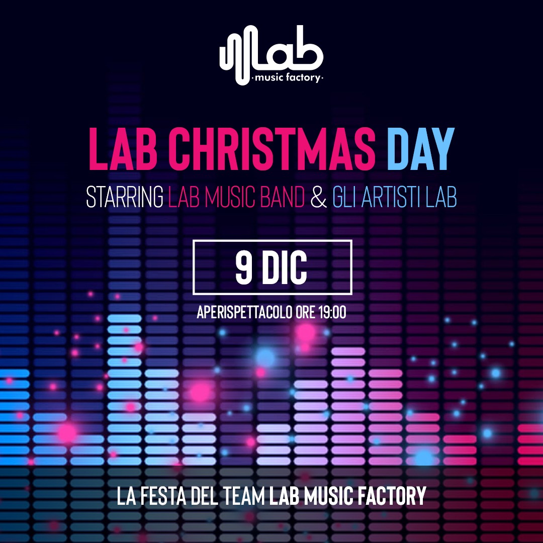 Lab Christmas day - la locandina dell'evento