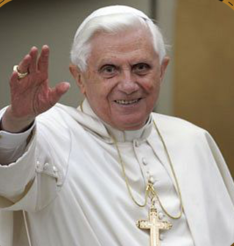 saluto - Papa Benedetto che benedice