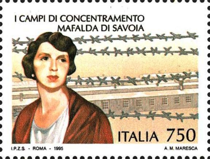 Mafalda di Savoia - Francobollo Di Mafalda Di Savoia in foto