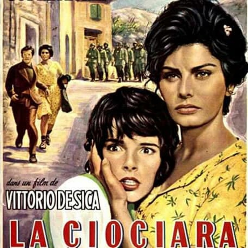 La Ciociara di De Sica a Itri - Locandina del film