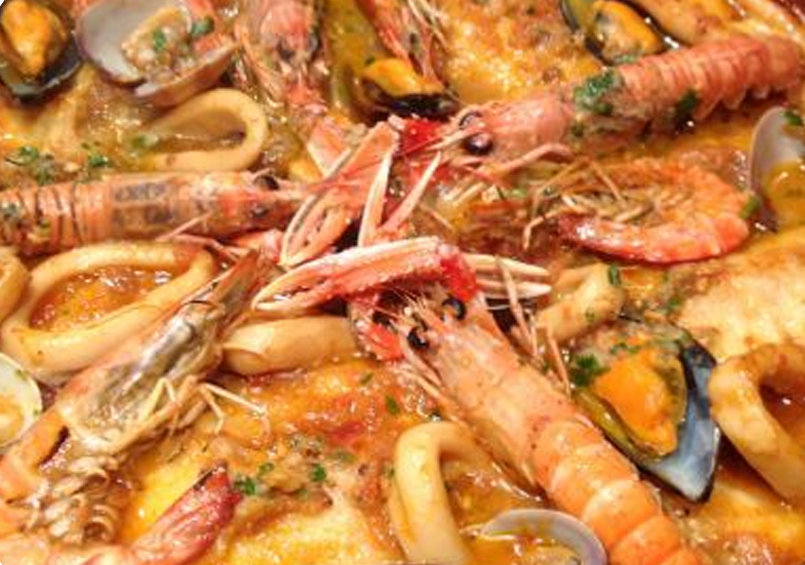 Zuppa di pesce nel Lazio - Pesce In Umido misto
