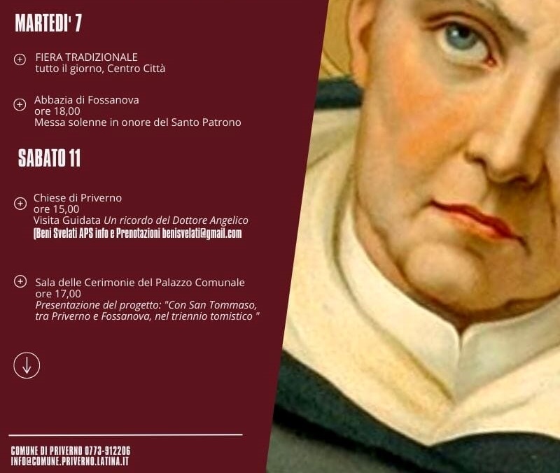 Celebrazioni solenni per San Tommaso, venerato nel Lazio itLatina