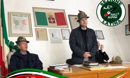 Associazione Nazionale Alpini - Nuova Presidente Avv. Francesco Di Leginio in foto