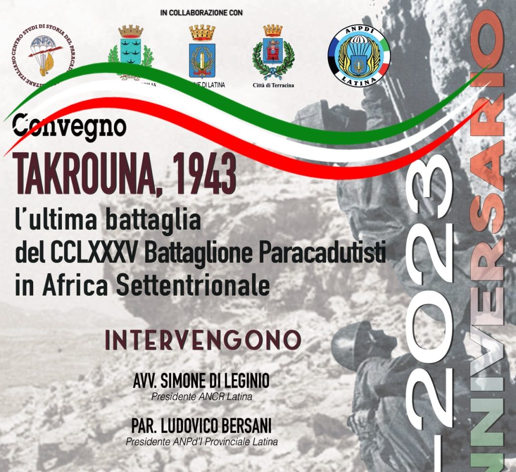 Takrouna 1943 -Conferenza a Latina
